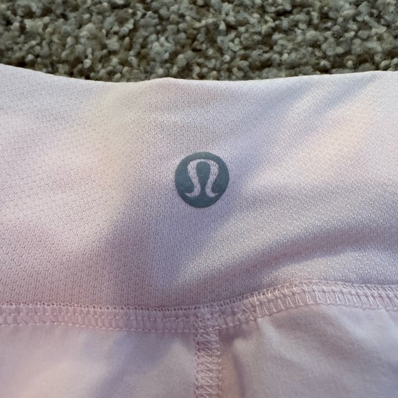 Lululemon Fast and Free Bubblegum Pink Shorts - Picture 3 of 3